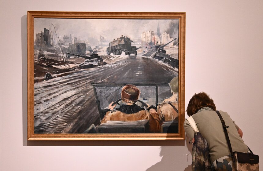 В Третьяковской галерее открылась выставка Юрия Пименова 7 фото