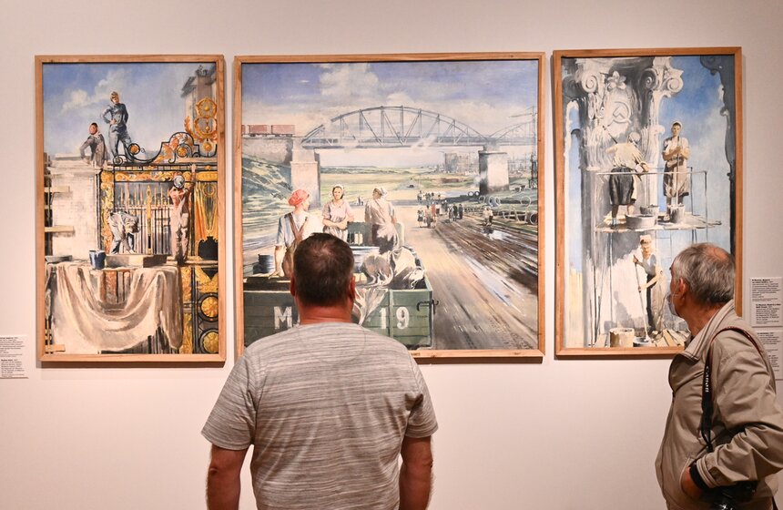 В Третьяковской галерее открылась выставка Юрия Пименова 10 фото