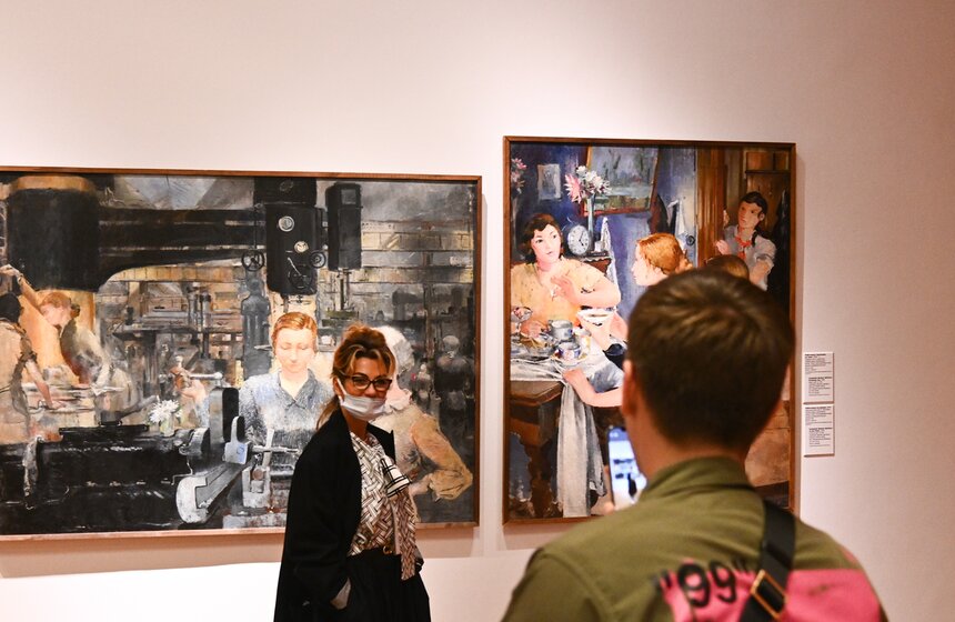 В Третьяковской галерее открылась выставка Юрия Пименова 5 фото