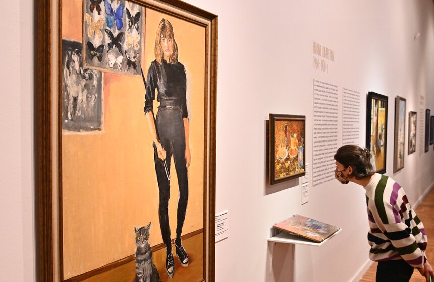 В Третьяковской галерее открылась выставка Юрия Пименова 18 фото