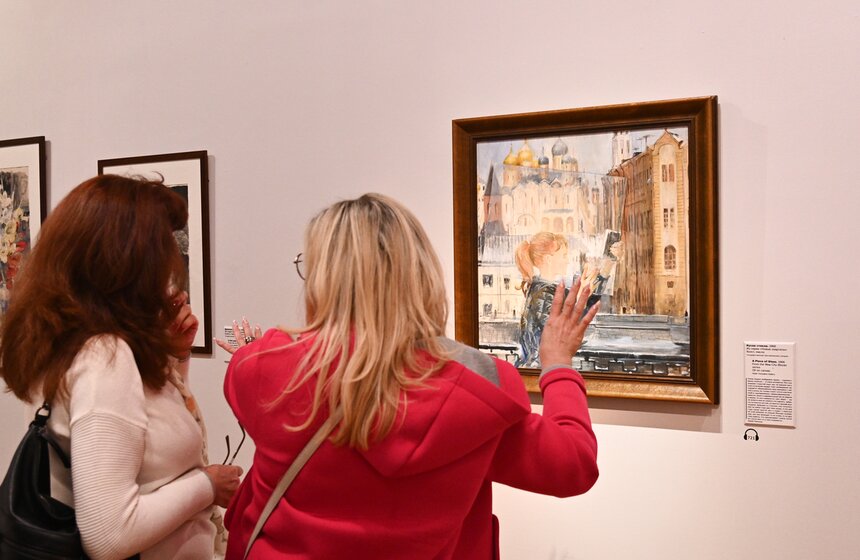 В Третьяковской галерее открылась выставка Юрия Пименова 23 фото