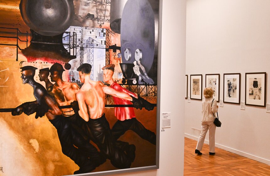 В Третьяковской галерее открылась выставка Юрия Пименова 4 фото