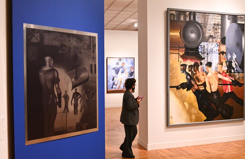 В Третьяковской галерее открылась выставка Юрия Пименова 26 фото