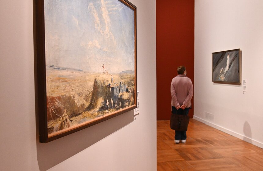 В Третьяковской галерее открылась выставка Юрия Пименова 13 фото