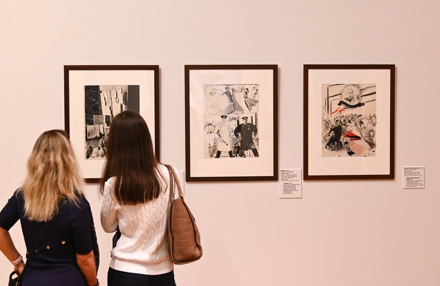 В Третьяковской галерее открылась выставка Юрия Пименова 25 фото