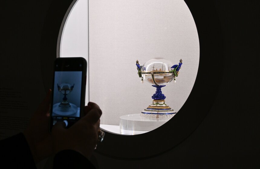 Выставка "Франция и Россия. Десять веков вместе" открылась в Кремле 22 фото