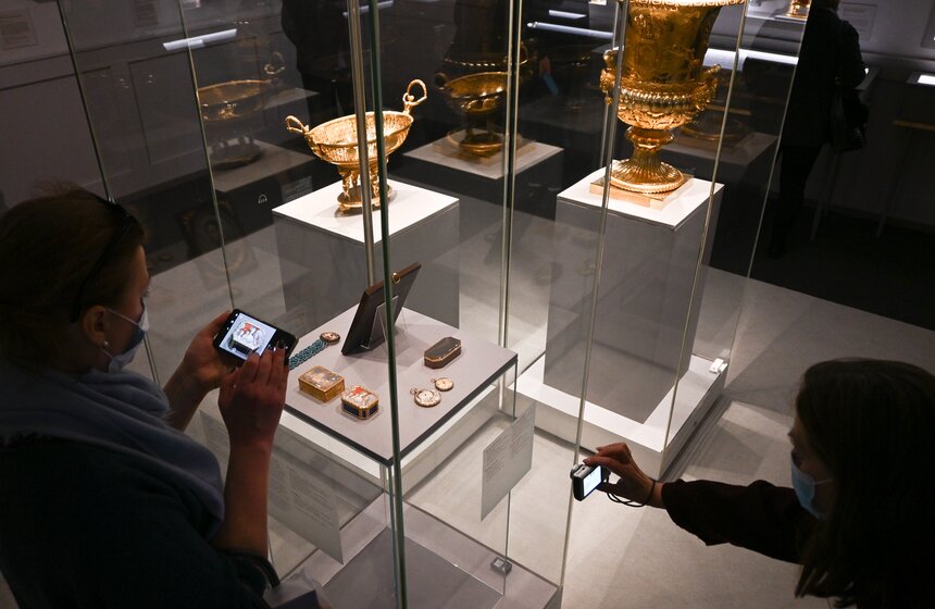 Выставка "Франция и Россия. Десять веков вместе" открылась в Кремле 20 фото