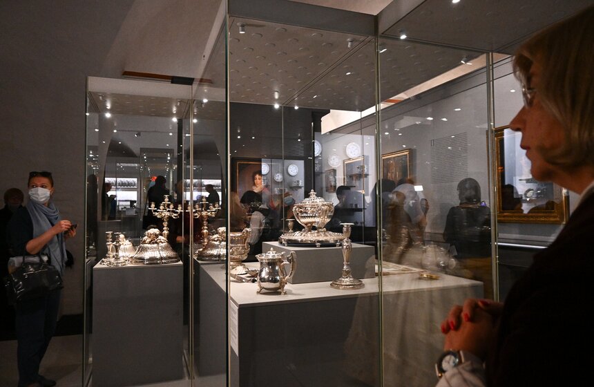 Выставка "Франция и Россия. Десять веков вместе" открылась в Кремле 26 фото