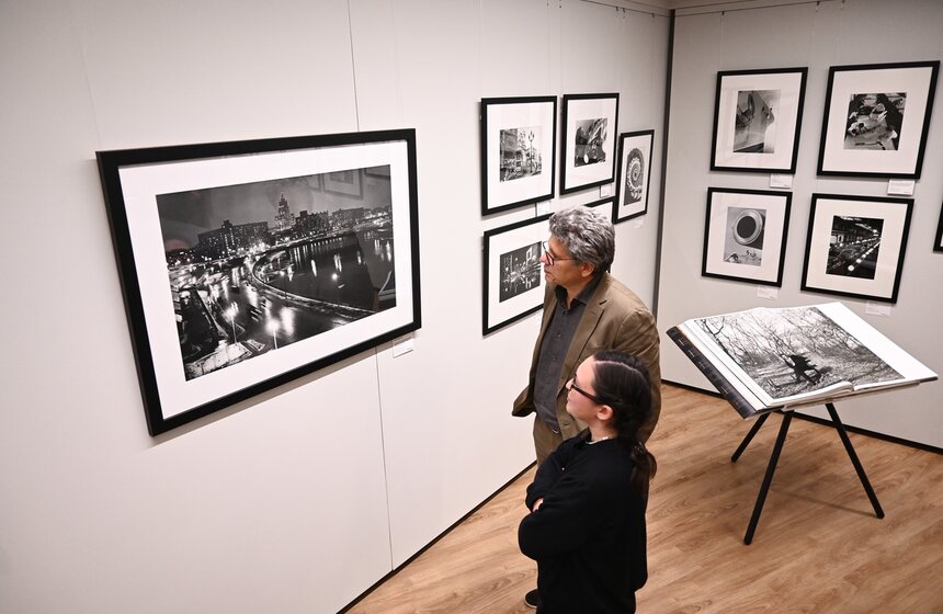 Выставка "Высокий полет Мелвина Соколски" открылась в галерее Люмьер 17 фото