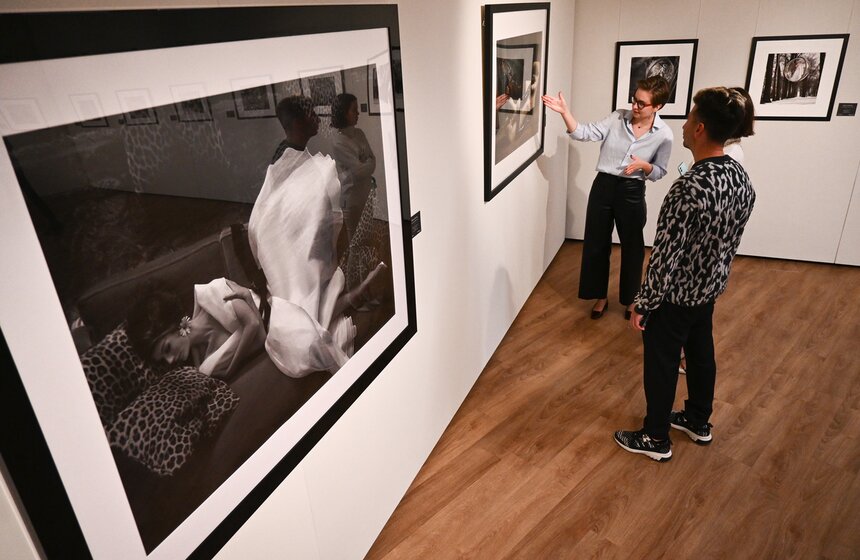 Выставка "Высокий полет Мелвина Соколски" открылась в галерее Люмьер 4 фото