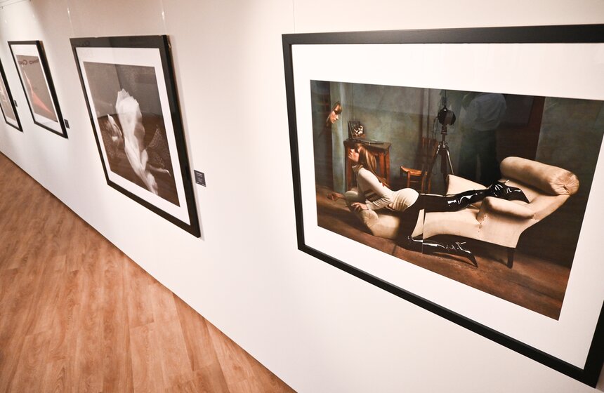 Выставка "Высокий полет Мелвина Соколски" открылась в галерее Люмьер 8 фото