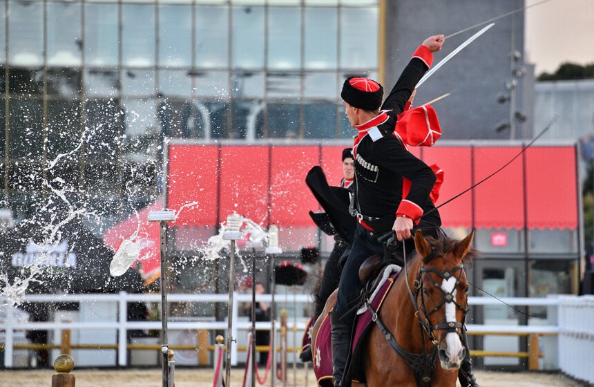 На ВДНХ проходит фестиваль "Конные традиции России" 14 фото