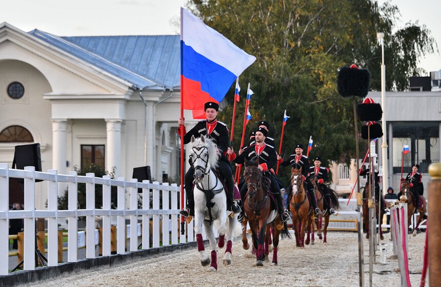 На ВДНХ проходит фестиваль "Конные традиции России" 13 фото