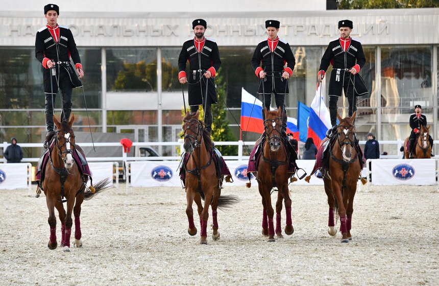 На ВДНХ проходит фестиваль "Конные традиции России" 9 фото