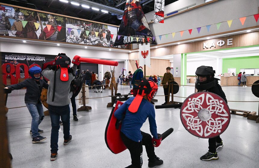 На ВДНХ прошел образовательный фестиваль "Александр Невский" 5 фото