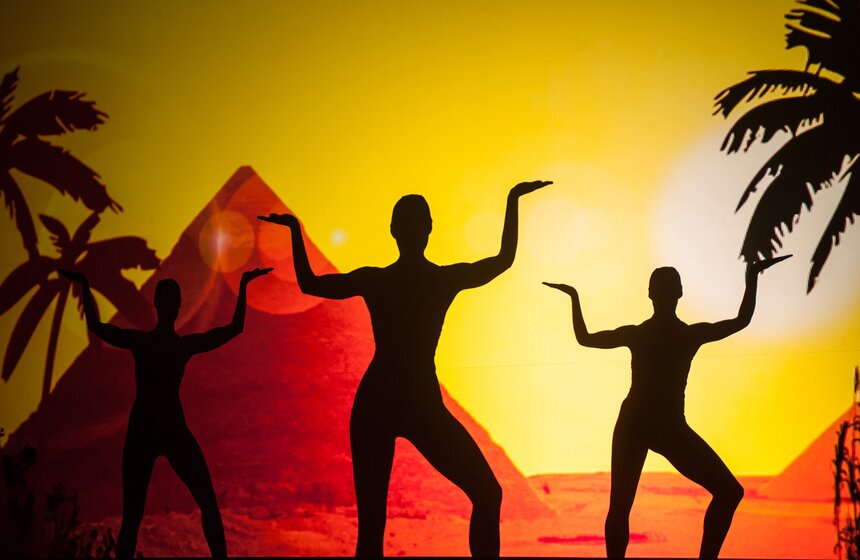 Шоу теней "The Fantastic Shadows" состоялось в столице 6 фото