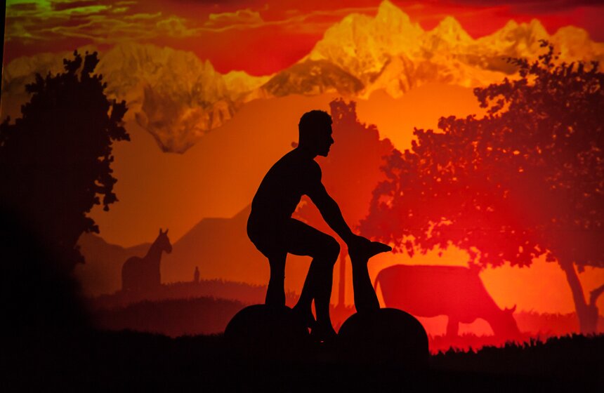 Шоу теней "The Fantastic Shadows" состоялось в столице 10 фото