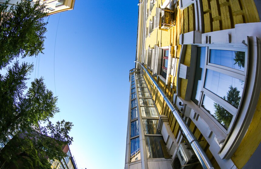 Прогулка по городу. Московские дворы-колодцы с оттенками Питера 28 фото