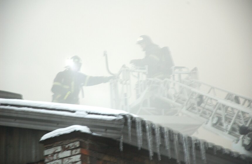 В офисном здании у Белорусского вокзала произошел пожар 11 фото