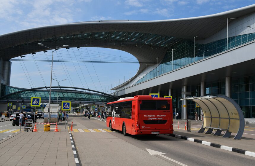 Автобусы "Аэроэкспресса" начали курсировать до терминала D аэропорта Шереметьево 23 фото