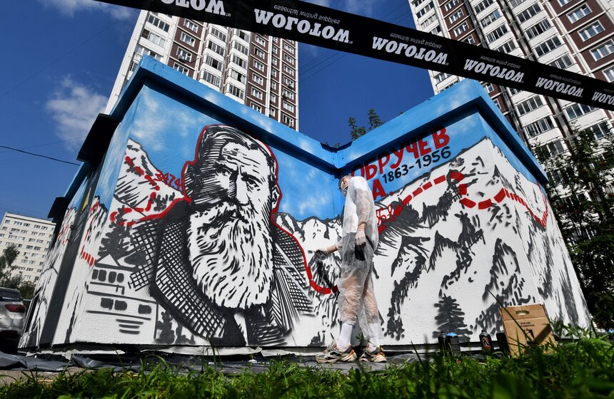 В столице презентовали проект нанесения граффити на технические здания 14 фото