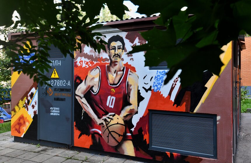 В столице презентовали проект нанесения граффити на технические здания 17 фото