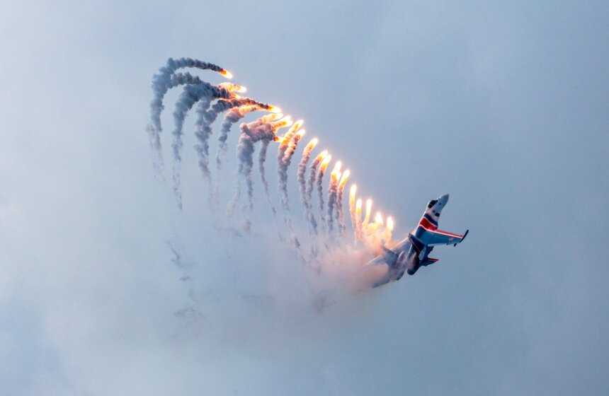 На аэродроме Кубинка прошла демонстрационная авиапрограмма 3 фото