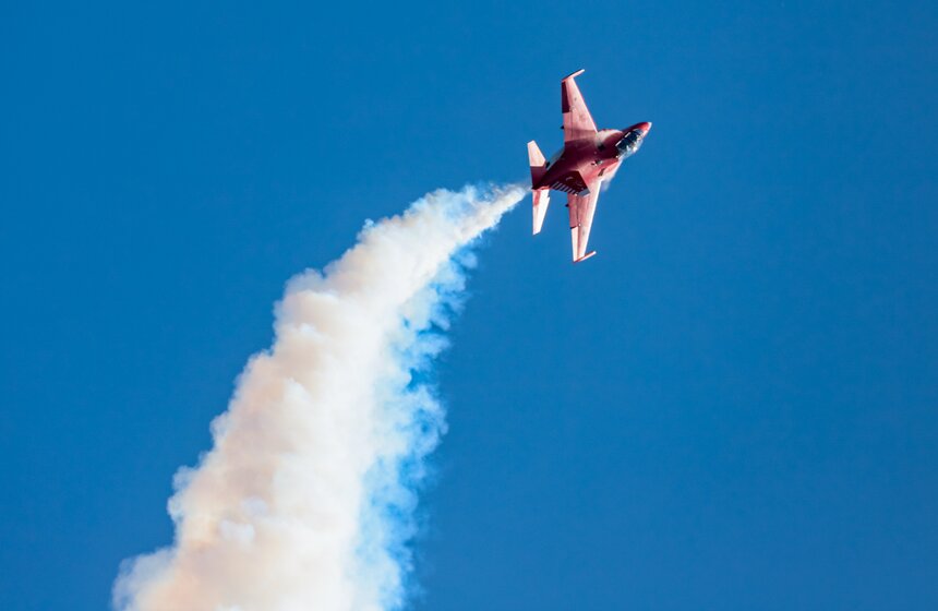 На аэродроме Кубинка прошла демонстрационная авиапрограмма 23 фото