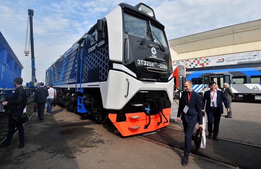 В Щербинке открылся Международный железнодорожный салон "PRO//Движение.Экспо" 7 фото