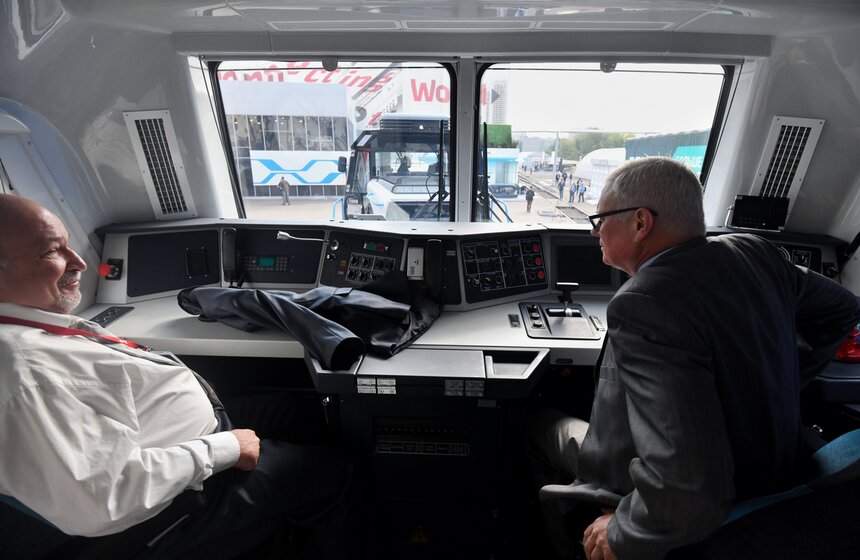 В Щербинке открылся Международный железнодорожный салон "PRO//Движение.Экспо" 8 фото