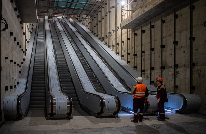 Собянин оценил ход реализации инфраструктурных проектов на Западе столицы 10 фото