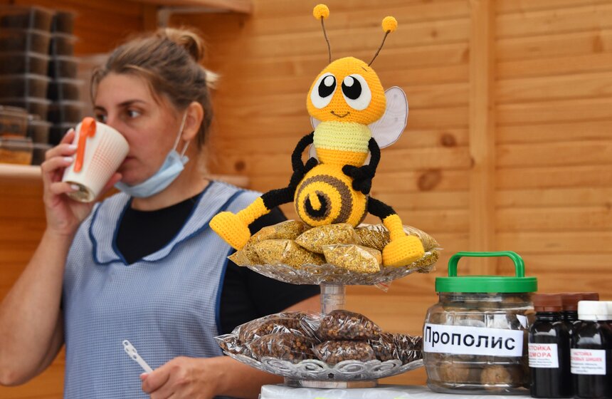 В Коломенском открылась Всероссийская Ярмарка меда 12 фото