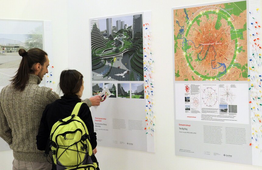 На урбанистическом форуме открылась выставка "Чего хочет Москва" 13 фото