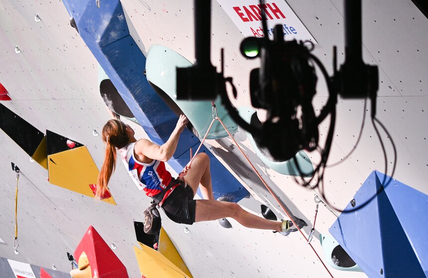 В Москве прошел чемпионат мира по скалолазанию 18 фото