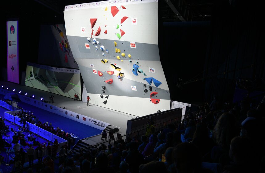 В Москве прошел чемпионат мира по скалолазанию 1 фото