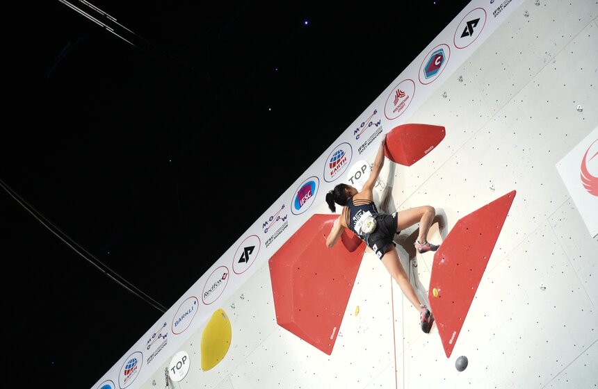 В Москве прошел чемпионат мира по скалолазанию 25 фото