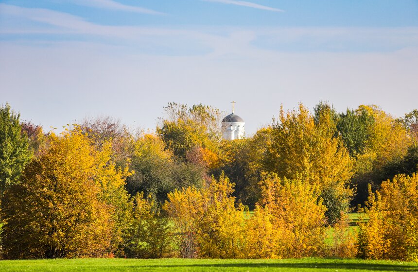 Золотая осень в Центральной России продлится до конца рабочей недели 32 фото