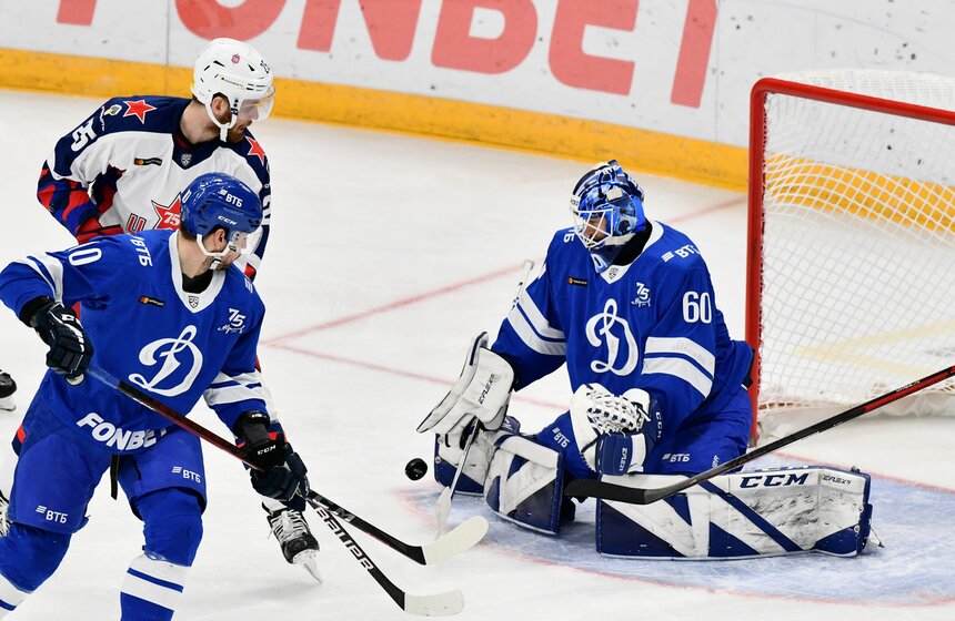 ЦСКА всухую победил "Динамо" в хоккейном дерби 9 фото