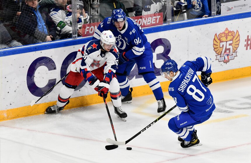 ЦСКА всухую победил "Динамо" в хоккейном дерби 26 фото