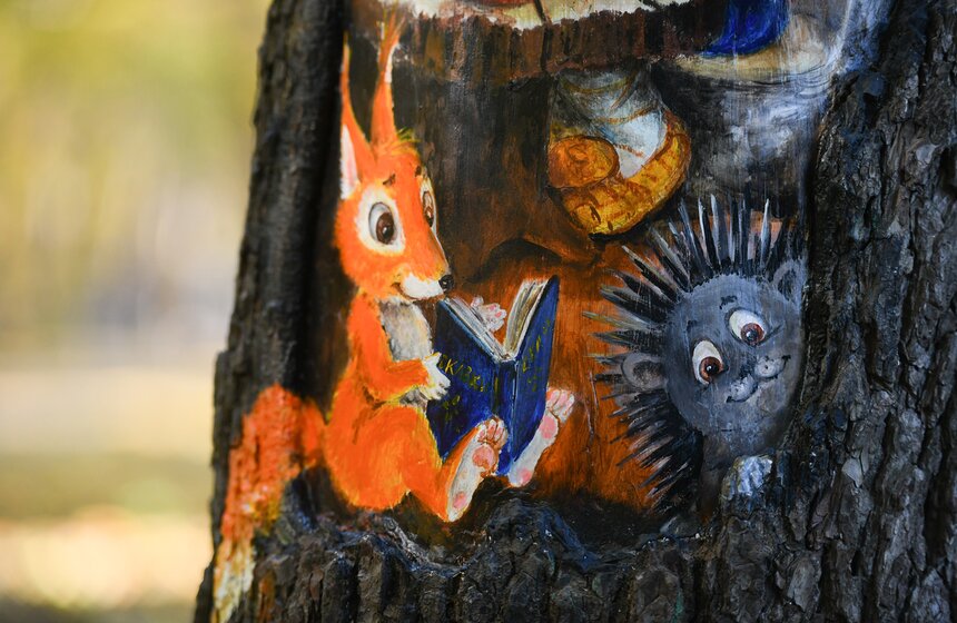 В столичных парках проходит волонтерская акция "ПаркАрт" 8 фото