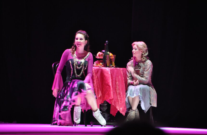 В Москве представили спектакль на льду "Принцесса Анастасия" 12 фото