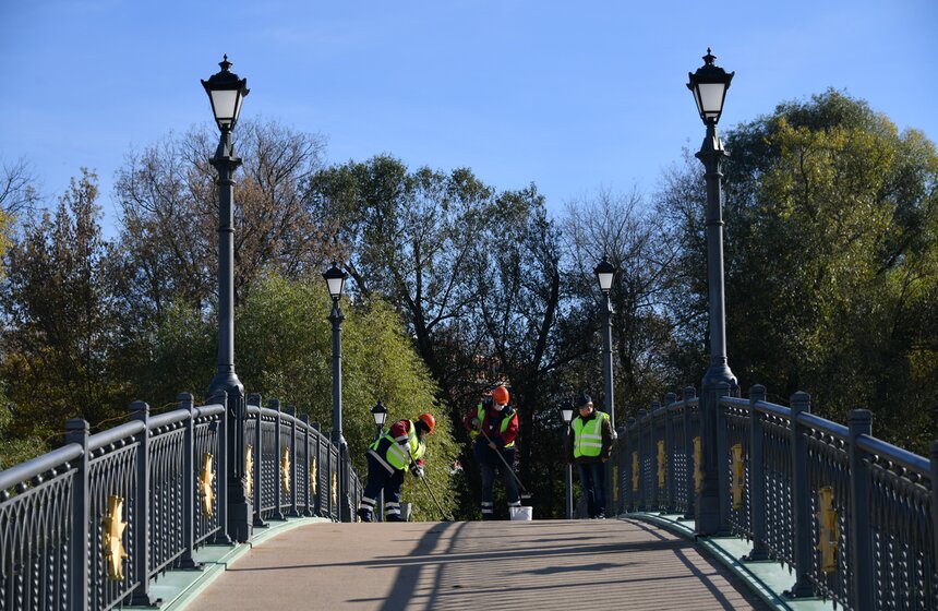 Танцующий фонтан в "Царицыне" законсервировали на зиму 13 фото