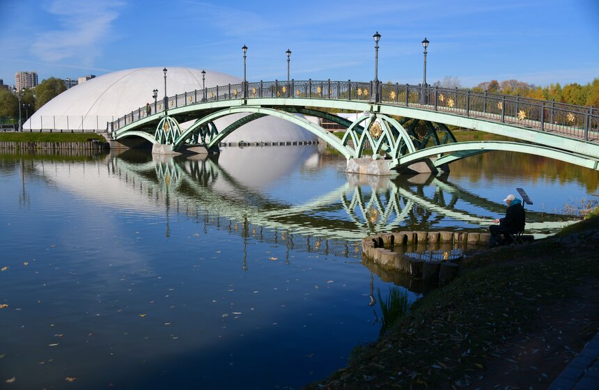 Танцующий фонтан в "Царицыне" законсервировали на зиму 20 фото