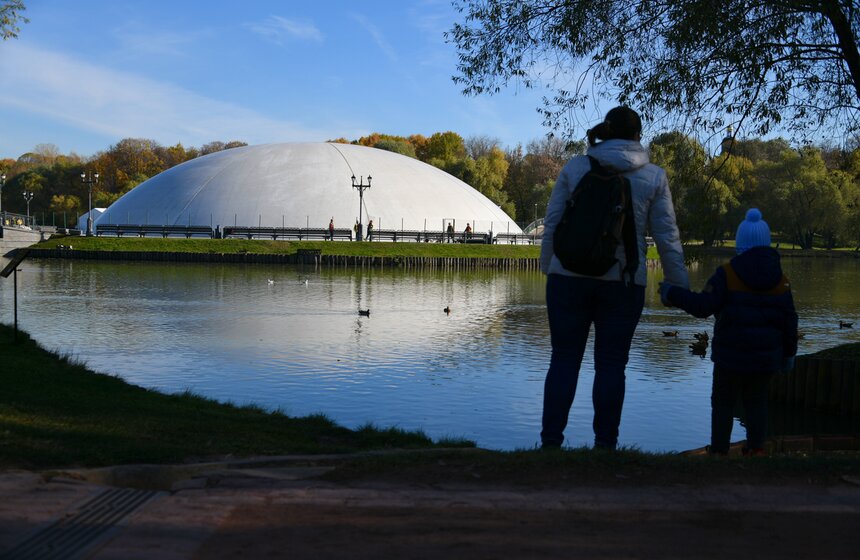 Танцующий фонтан в "Царицыне" законсервировали на зиму 19 фото