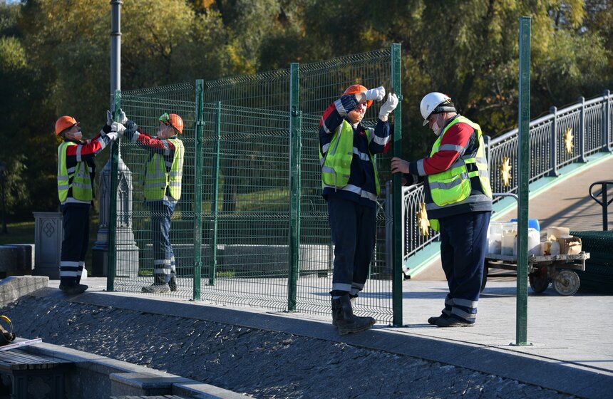 Танцующий фонтан в "Царицыне" законсервировали на зиму 6 фото