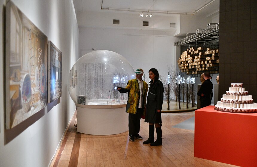 В Москве открылась выставка номинантов 13-й премии Кандинского 18 фото