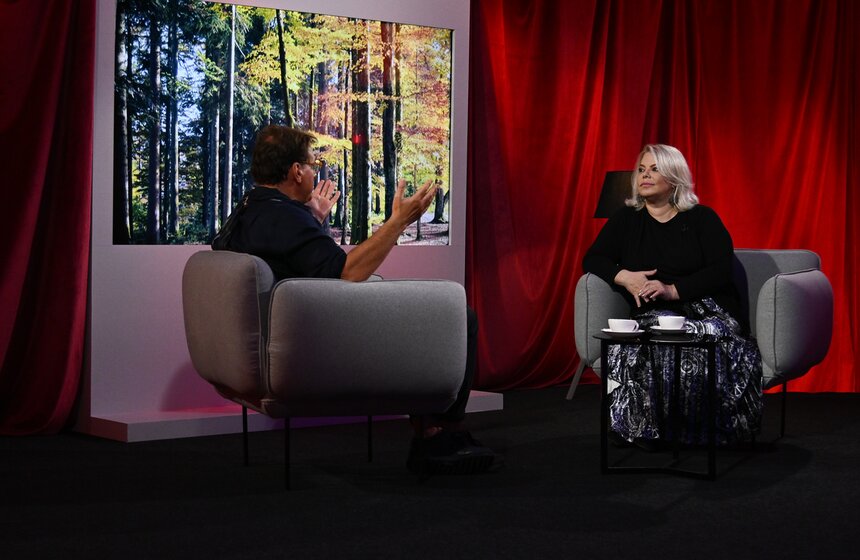 Яна Поплавская приняла участие в съемках программы "Золотая рыбка" 5 фото