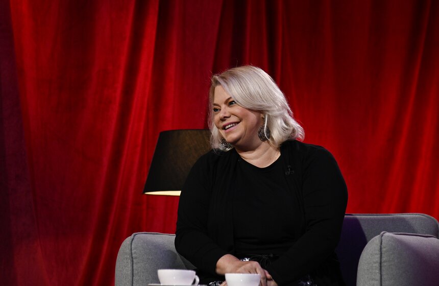 Яна Поплавская приняла участие в съемках программы "Золотая рыбка" 12 фото