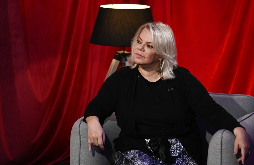 Яна Поплавская приняла участие в съемках программы "Золотая рыбка" 8 фото