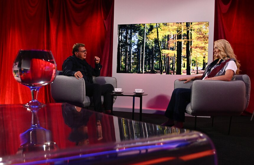 Лада Сизоненко дала интервью в рамках программы "Золотая рыбка" 1 фото